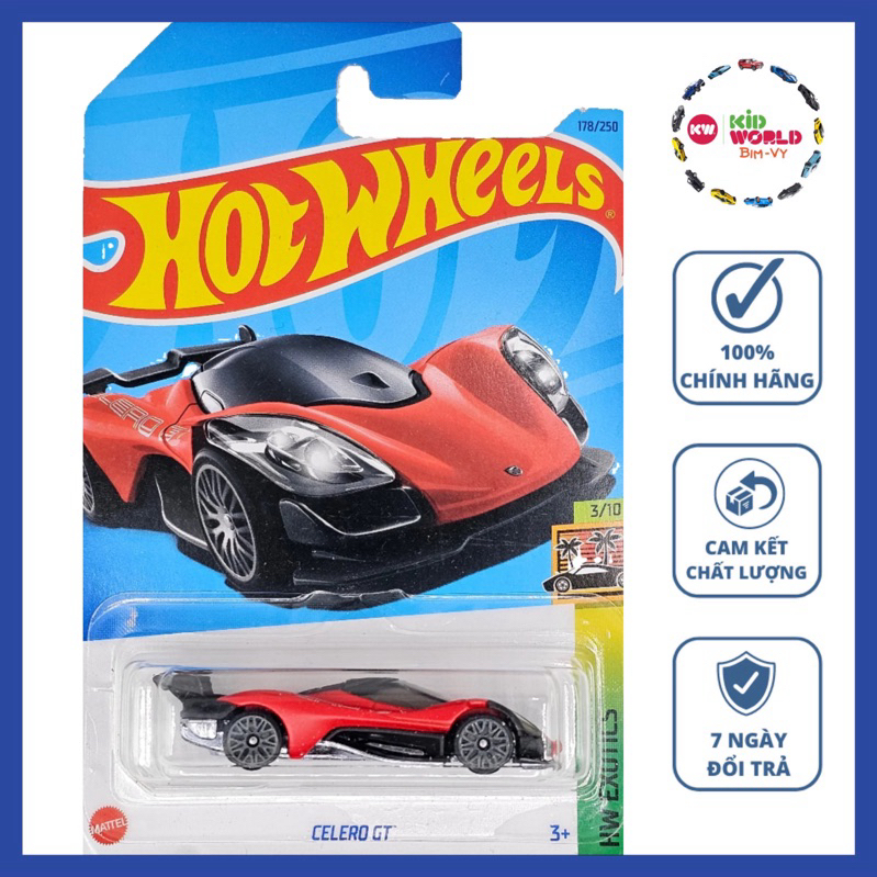Xe mô hình Hot Wheels basic Celero GT HKK55.