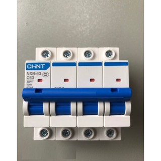ATTOMAT CHINT MCB 4P 63A - Aptomat CHINT NXB CB 4p 63a