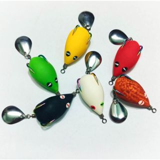 Mồi Câu Lure Nhái Hơi F35 Mồi Nhái Hơi NỔI 7G,LỬNG10G, F35