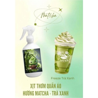🍵XỊT THƠM QUẦN ÁO HƯƠNG MATCHA - HOA PEONY MẪU ĐƠN - XỊT THƠM PHÒNG - XỊT THƠM VẢI KHĂN TRẢI GIƯỜNG CAO CẤP- CHO GIẶT ỦI