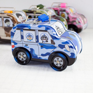 Két sắt mini, hộp đựng tiền có khoá hình ô tô ngộ nghĩnh quà tặng cho bé ống tiết kiệm tiền Tiệm heo Soda