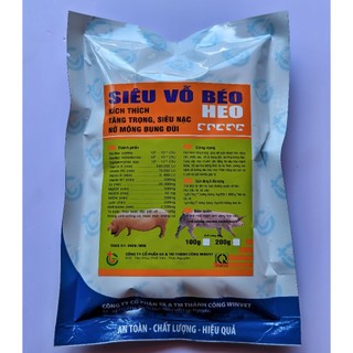1 gói 200g CHUYÊN DÙNG ĐỂ VỖ BÉO HEO, LỢN, CHÓ, MÈO
