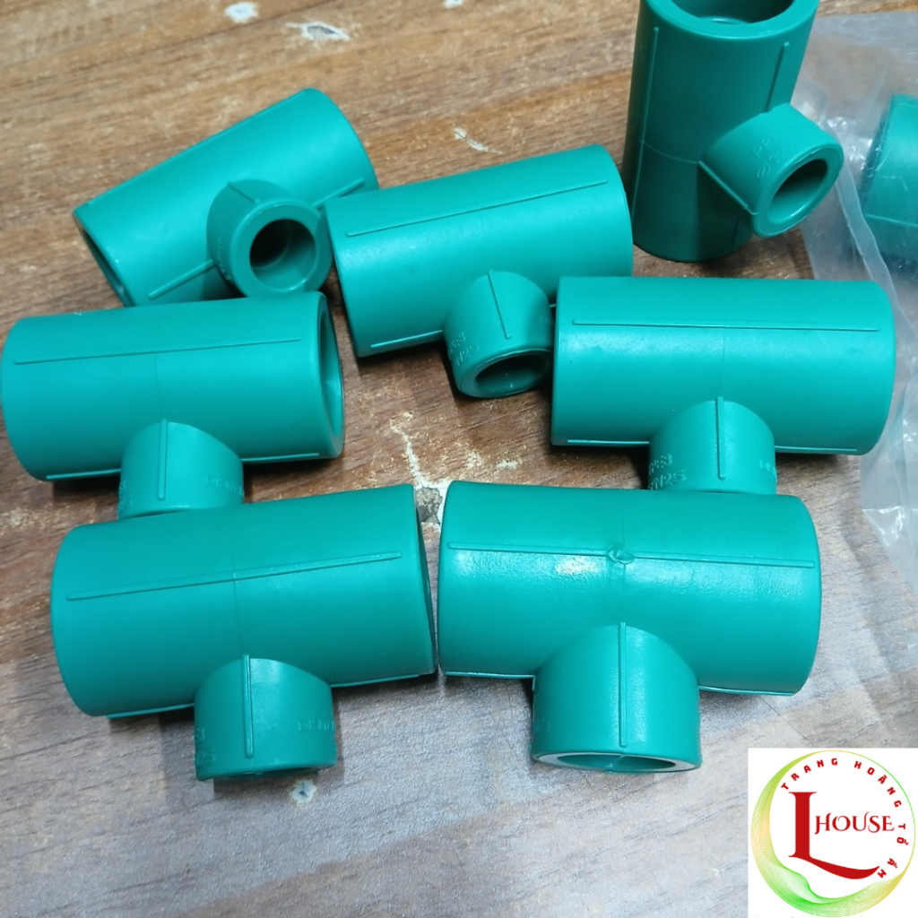 Tê Đều PPR D32, Tê thu PPR D32/25, D32/20 Chính hãng Dismy - L-House Shop
