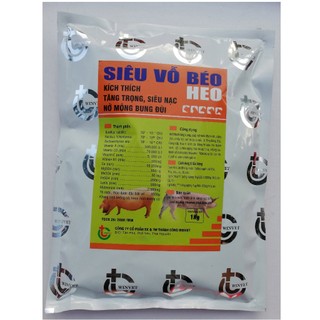 Siêu vỗ béo lợn, heo, chó Túi 1kg