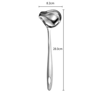 Muôi Mỏ Vịt Inox Đa Năng – Múc Trân Châu, Canh, Thạch, Phục Vụ Quán Trà Sữa & Bếp Gia Đình Tiện Dụng