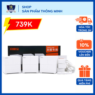 Bộ phát Wifi Router Mesh không dây Tenda Nova MW6 băng tần kép - AC1200 - wif mesh - 60 thiết bị