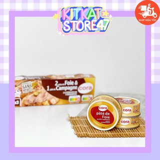 [HỎA TỐC] 1 LỐC PATE GAN CORA DE FOIE CỦA PHÁP MỀM TAN THƠM NGON