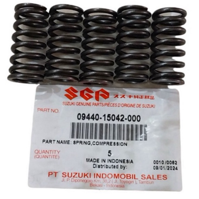 Bộ lò xo nồi Raider fi, Satria Fi, GSX Zin Suzuki Indo - 09440-15042-000