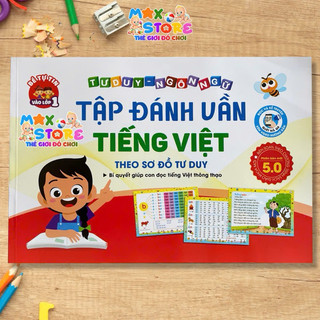 Đồ Chơi Giáo Dục _Tap danh van Tieng Viet cho bé yêu 4-6 tuổi