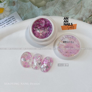 Gel nhũ nail b ướm hồng ẩn móng Frescobaldi 5g - An An Nails