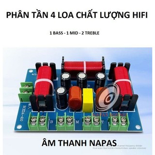 Giá 1 đôi - phân tần loa 4 đường tiếng - phân tần loa nằm - phân tần loa 4 trép - mạch phân tần 4 loa