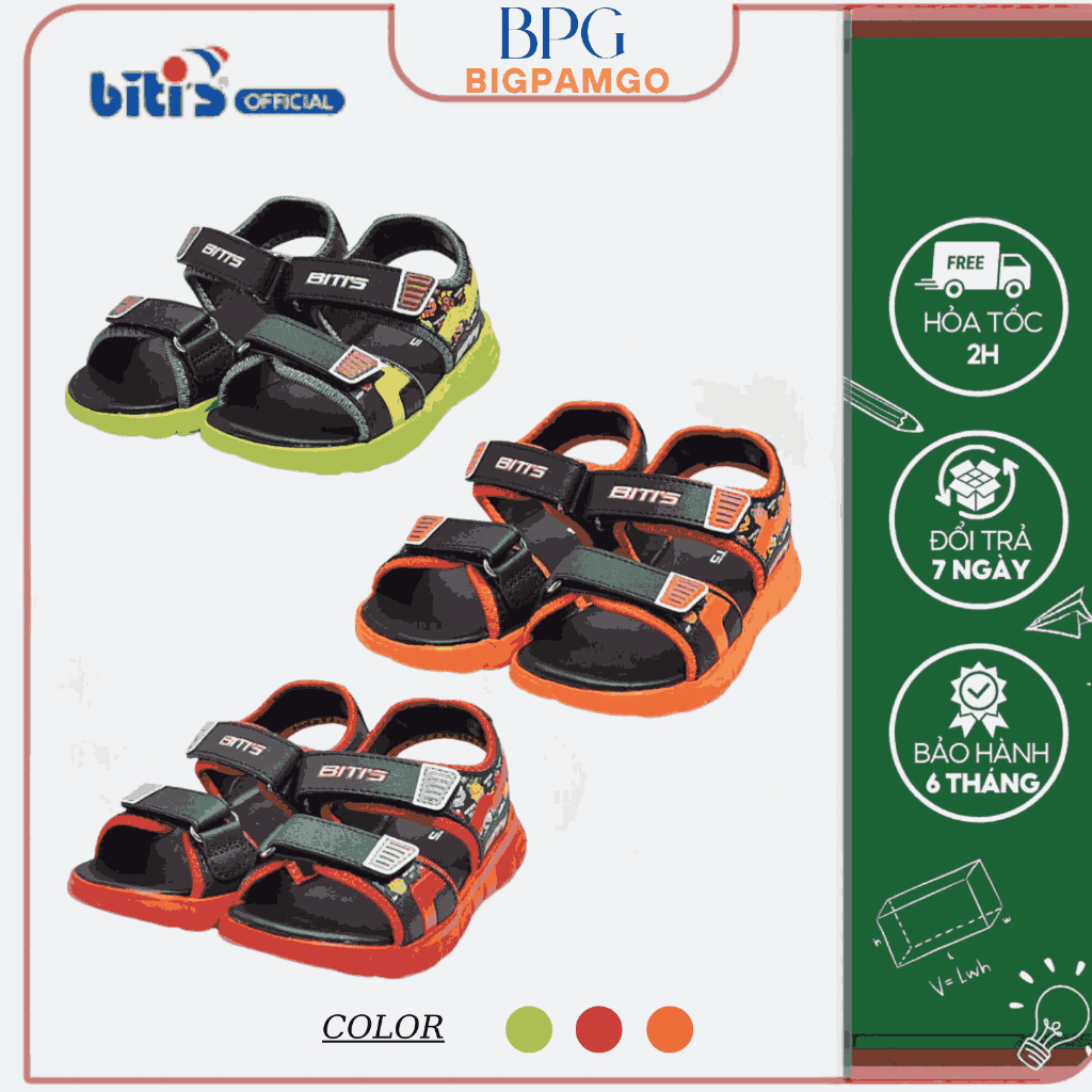 Sandal Bé Trai DEB009500(size24-30)
