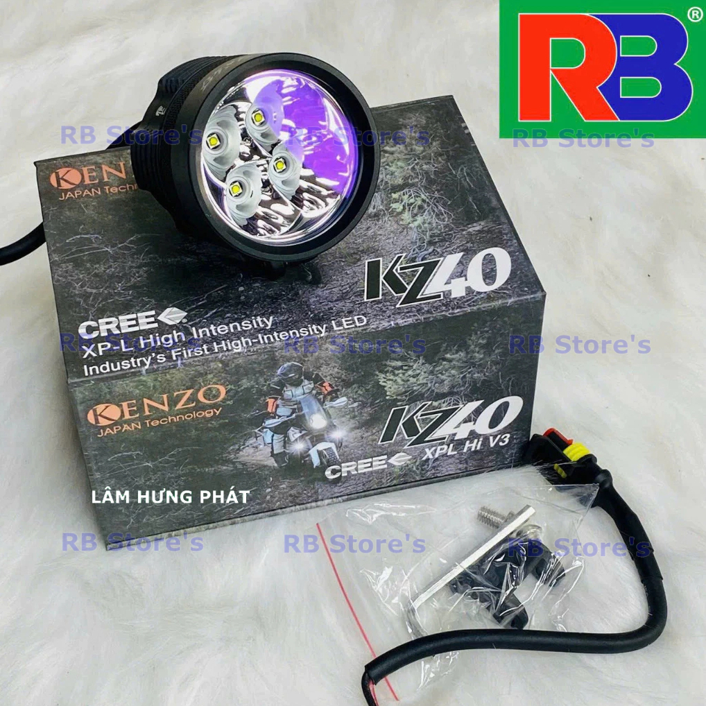 【RBAL4008】ĐÈN TRỢ SÁNG KENZO CHÍP SST20 SIÊU SÁNG