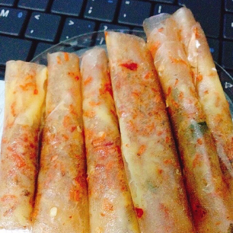 Combo 15 bịch bánh tráng đỏ bơ, bánh tráng phơi sương dẻo tôm bơ béo, hành phi, ruốc sấy, bánh tráng tôm - Nguyệt Như