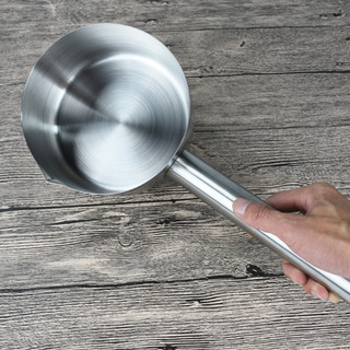 Gáo Múc Nước Lèo Inox 304 Thiết Kế Miệng Rót Tránh Đổ Ra Ngoài, Gáo Sâu, Tay Cầm Chống Nóng, Chống Gỉ Sét