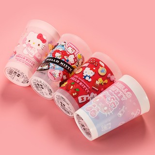 🌸✨ [MỚI VỀ] Ly Nhựa Hello Kitty Kỷ Niệm 50 Năm – Cưng Xỉu Luôn! ✨🌸