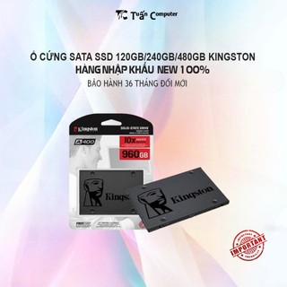 Ổ Cứng SSD KINGSTON 120GB A400 hàng nhập khẩu mới bảo hành 36 tháng
