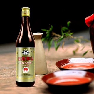 R ượu Hoa Tiêu Thiệu Hưng Cổ Nguyệt Dùng Nấu Ăn Kho Thịt Cá Chai 600ml