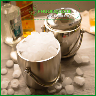 Xô đựng đá Inox 2 lớp cách nhiệt 1.2 lít và 2 lít