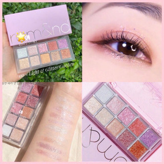  Bảng Màu Mắt Romand #00 Light & Glitter Garden - Bảng Nhũ Rom.and 