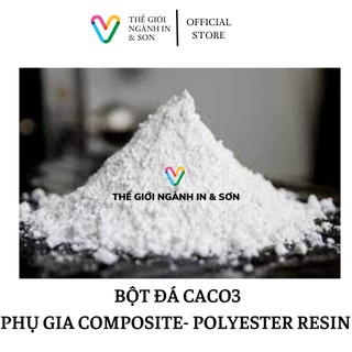 1 kg Bột đá CaCO3 - Phụ gia composite - Polyester resin