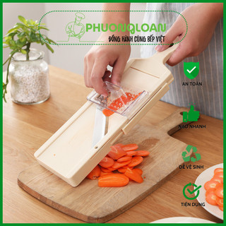 Bàn nạo đa năng 5 lưỡi F-9988 chuyên dùng để bào sợi, bào lát