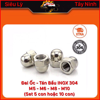 Đai ốc - tán bầu inox 304 size m5-m6-m8-m10