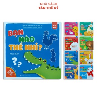 Sách - Bộ Ehon Cùng con khám phá thế giới động vật - song ngữ Việt Anh