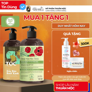 Dầu Gội Bồ Kết Thảo Mộc The Fleura Cô Đặc Giúp Ngăn Rụng Tóc, Cho Tóc Mọc Tốt Hơn