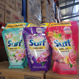 Nước Giặt SURF Hương Nước Xả Vải Túi 2.9Kg, 3.6Kg, 4Kg