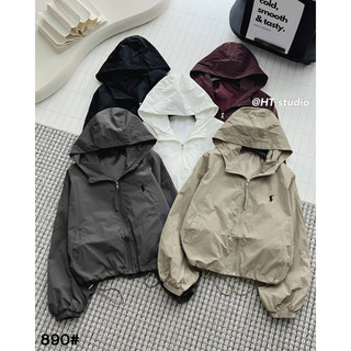  Khoác dù gió thêu ngựa 2 lớp Quảng Châu mã 889 