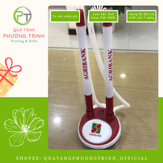 Bút đế cắm / Bút cặp in logo Agribank