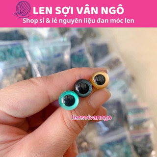 Mắt thú tròn long lanh loại tốt (không có chốt)