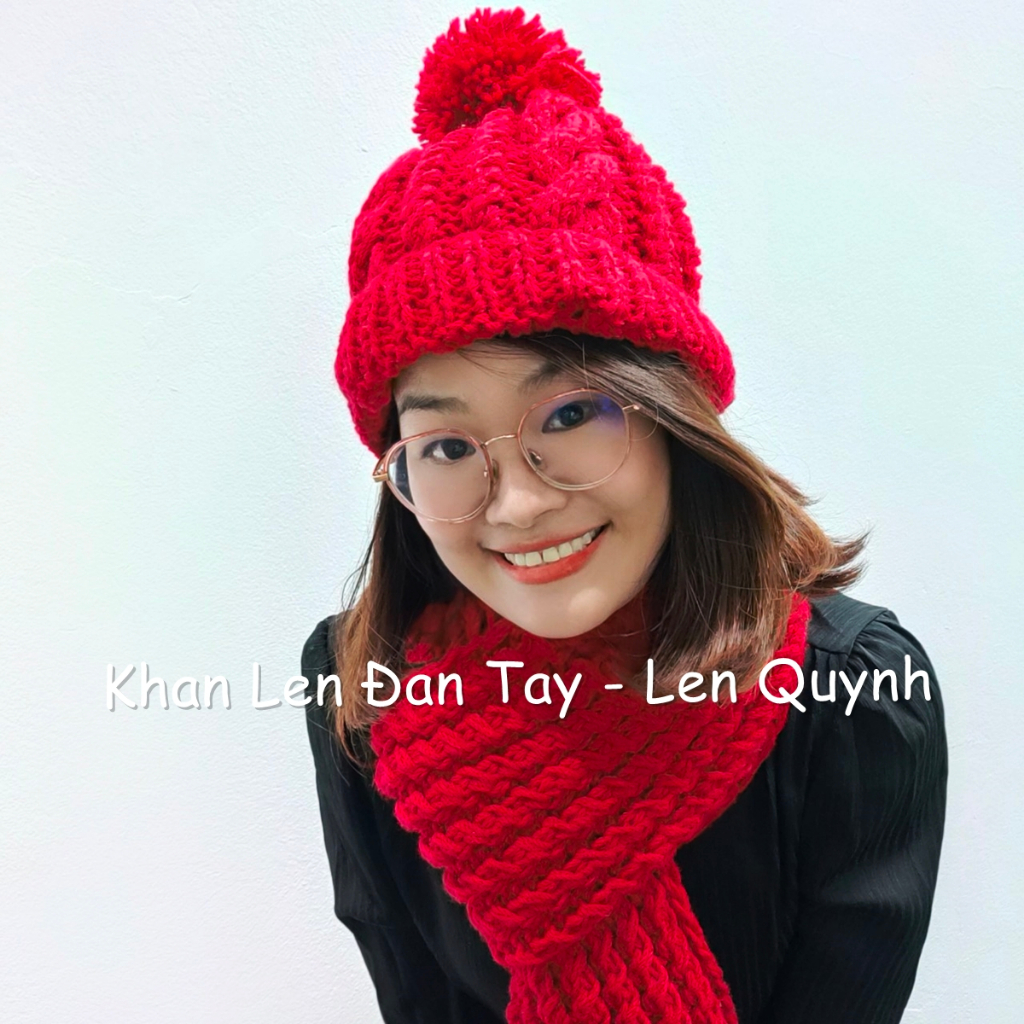 Mũ len đan tay - Mũ len handmade - Đồ len đan tay - Quà tặng ý nghĩa