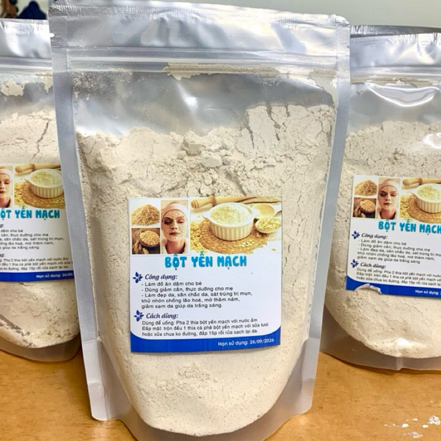 1kg Bột yến mạch xay mịn handmade
