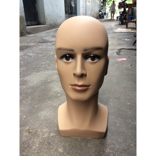 Đầu manocanh nam màu da