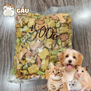 [Giá sỉ] 500gr Bánh Quy Vị Thịt Mài Răng cho Hamster / Mèo