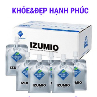 [ CHÍNH HÃNG ] Nước chống oxy hoá Izumio giàu hydro (thùng 48 gói)