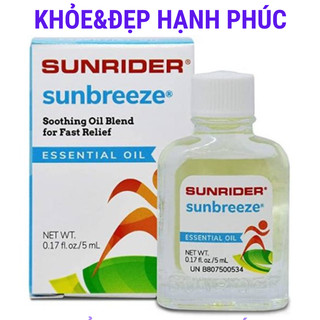 [ SunBreeze ] Tinh dầu Sun Breeze - Tinh dầu Siêu cô đặc 100% từ thảo mộc - 5ml/lọ