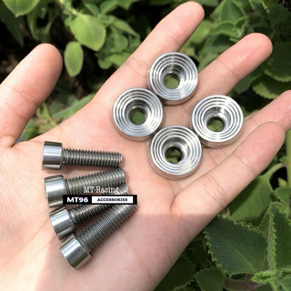 Bộ Khâu Gác Chân Salaya Inox Cho Wave Dream Future 1 Chuẩn Inox304 Siêu Sáng Không Sét