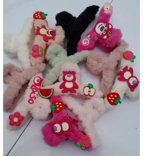 sỉ 12 kẹp tóc .kẹp cá mập. kẹp lông gấu