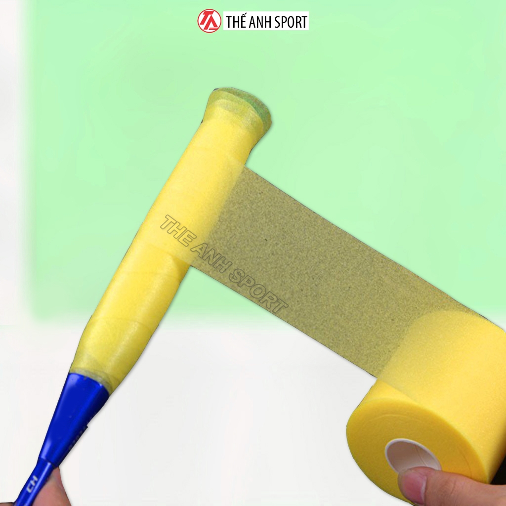  Quấn cốt vợt cuốn cán vợt cầu lông bảo vệ cốt vợt êm tay thấm hút mồ hôi 