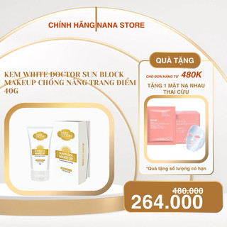 Kem White Doctor Sun Block Makeup Chống Nắng Trang Điểm 40G