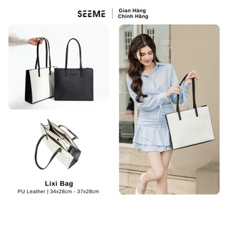 Túi xách nữ dáng vuông SEEME Lixi Bag (2 màu, 2 size)