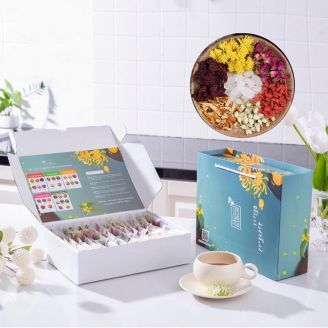 TRÀ HOA ĐỎ GIẢM CÂN HỘP 28