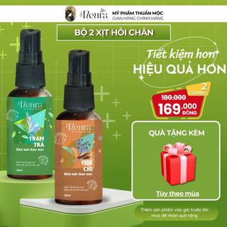 Bộ 2 Xịt Khử Mùi Hôi Chân Quế Chi, Ngăn Mô Hôi Chân the Fleura, Khử Mùi Hôi Giày Nhanh Chóng An Toàn Hiệu Quả