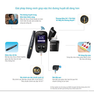 QUE THỬ ĐƯỜNG HUYẾT ACCUCHEK GUIDE