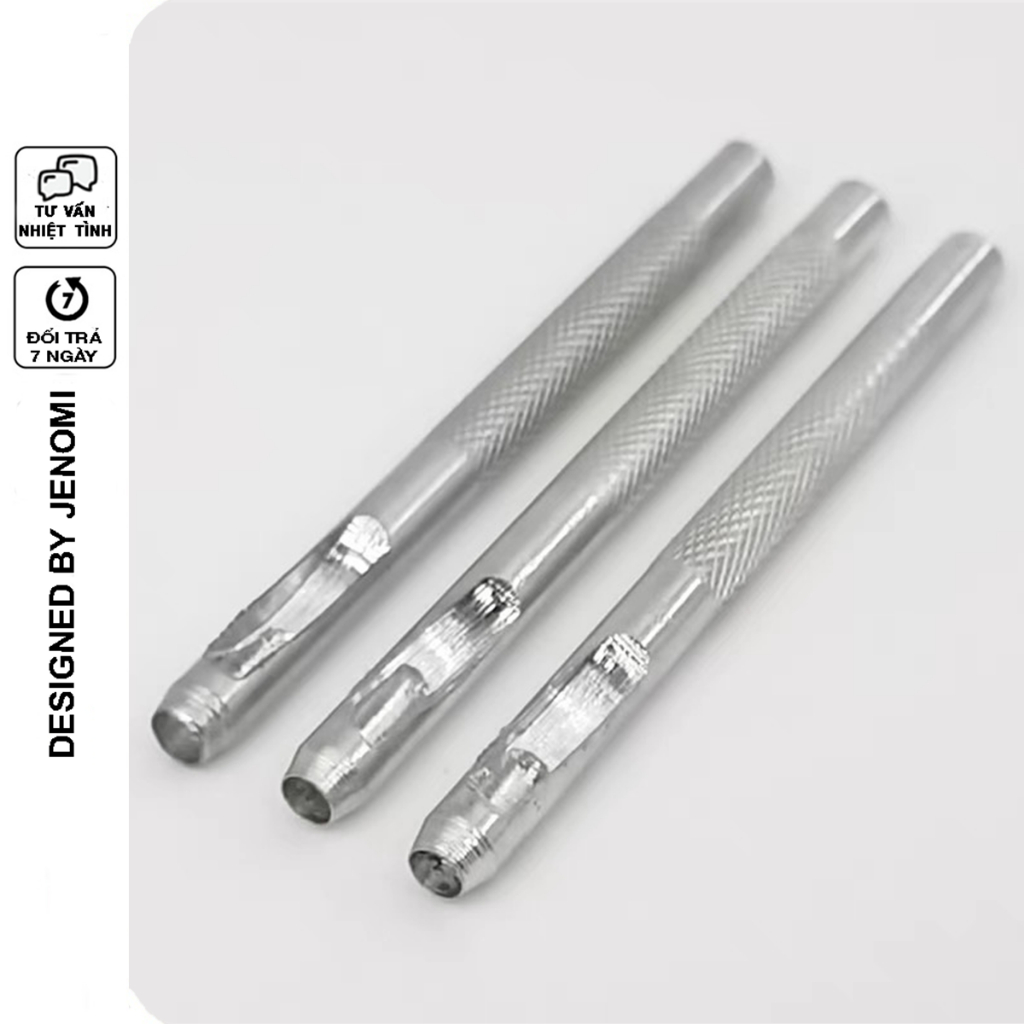 Đinh đục lỗ thắt lưng chất liệu hợp kim không gỉ 3,5mm DL01