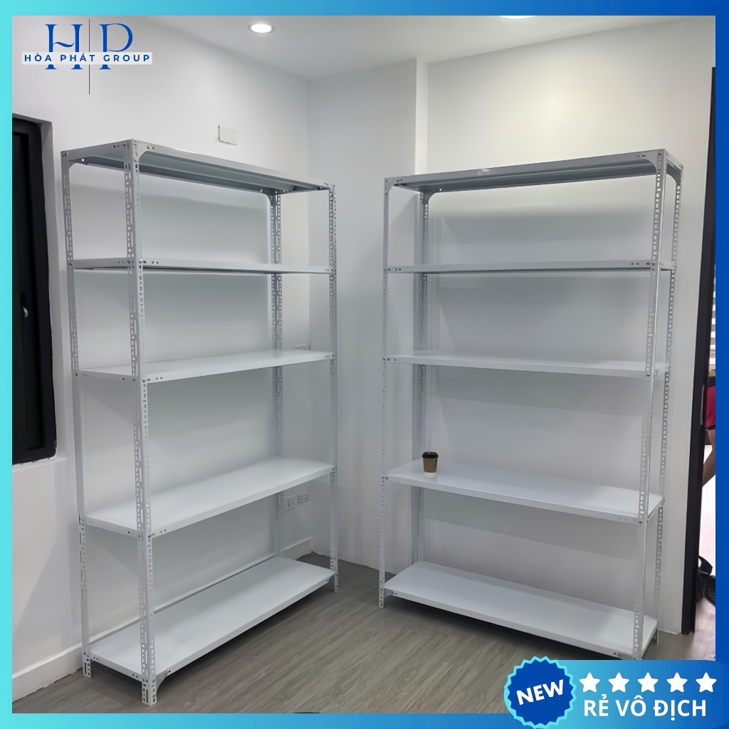 Kệ Sắt V Lỗ 2,3,4,5,6 Tầng Dài 1m2 x Rộng 40cm x Cao 0,6m-1m-1m2-1m5-1m8-2m – Kệ Bán Hàng, Kệ Để Hàn