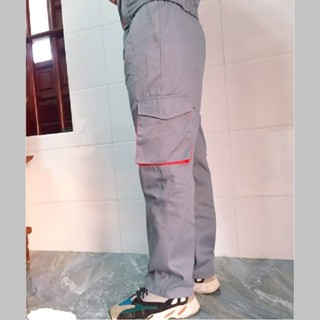 Quần kaki túi hộp bảo hộ lao động nam nữ  SHUNI loại dày cho kỹ sư cơ khí, xây dựng,hóa dầu, sơn